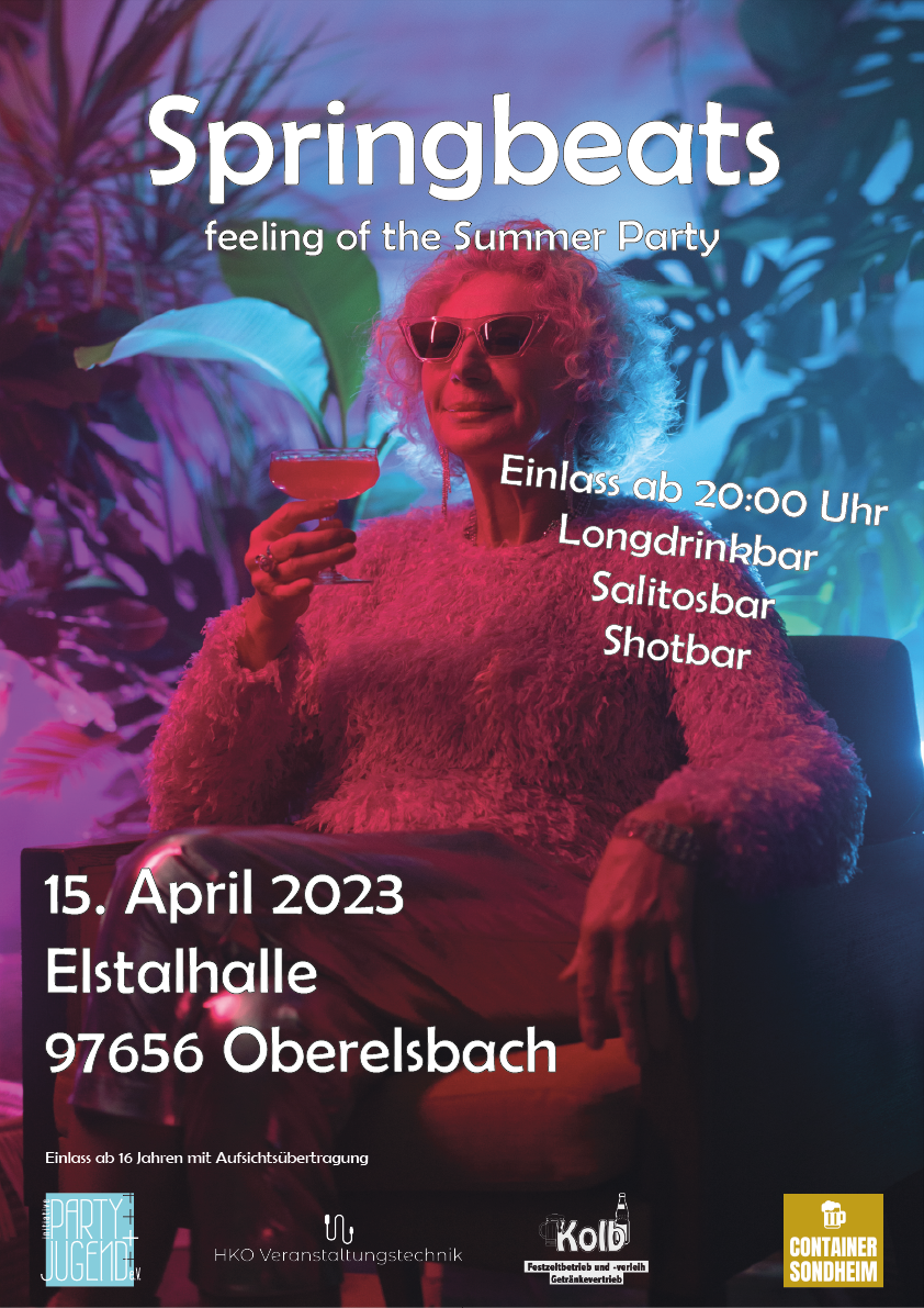 Flyer: Springbeats feeling of the Summer Party 2023