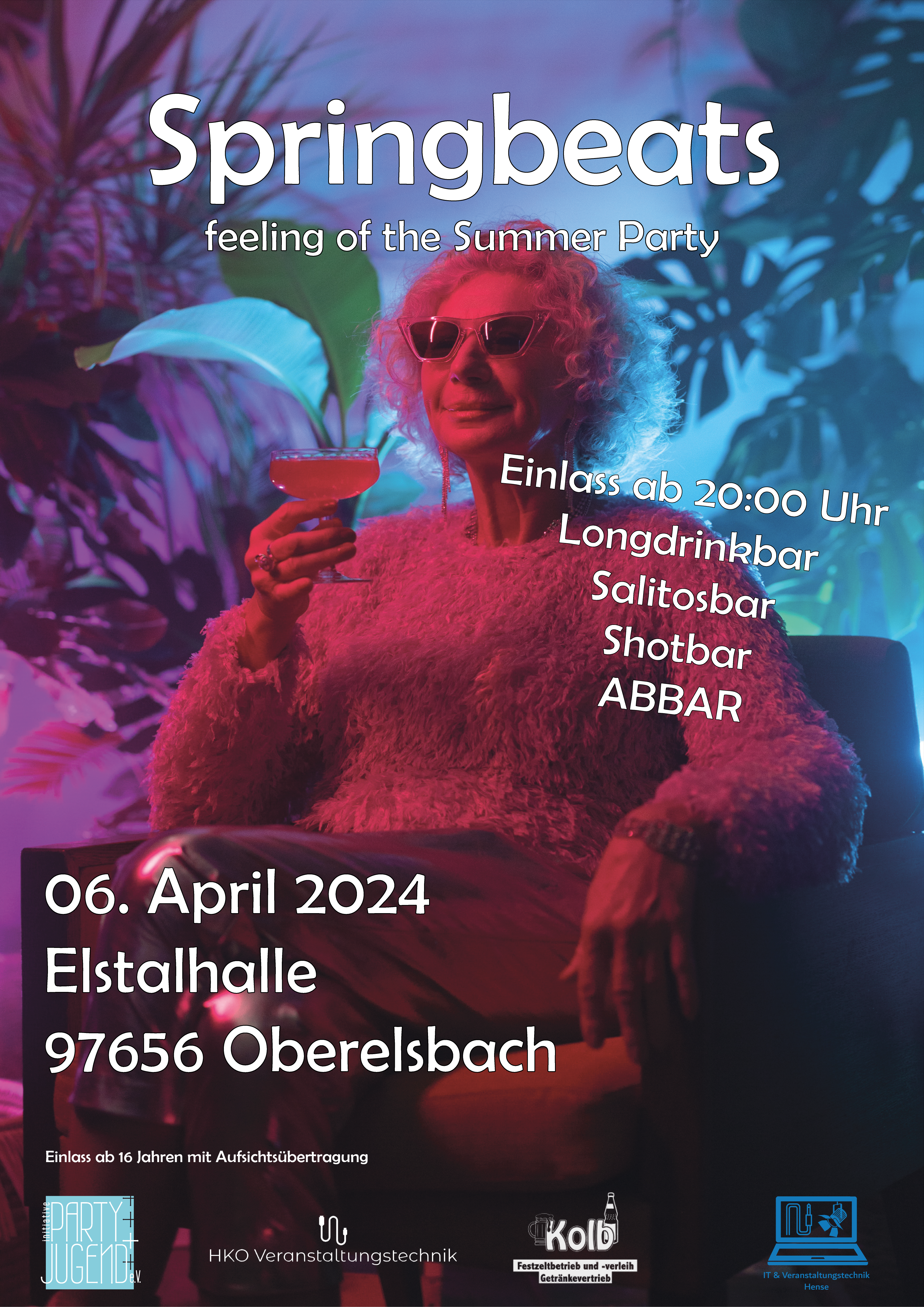Flyer: Springbeats – feeling of the Summer Party 2024