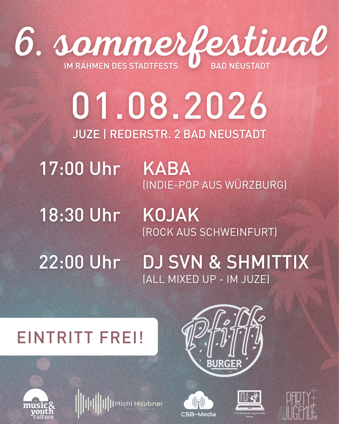 Flyer: 6. Sommerfestival